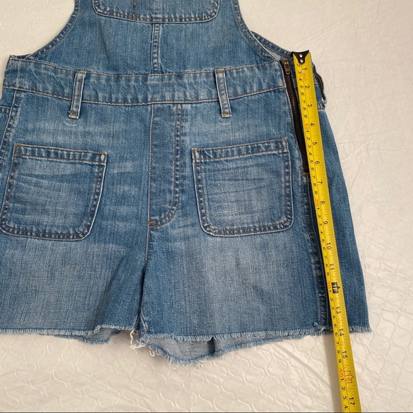 Madewell Adirondack Short Overalls Isley Wash blue S - Picture 8 of 13